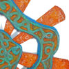 "Ferrous Wheel" Abstract Wall Art 005 - Image 2